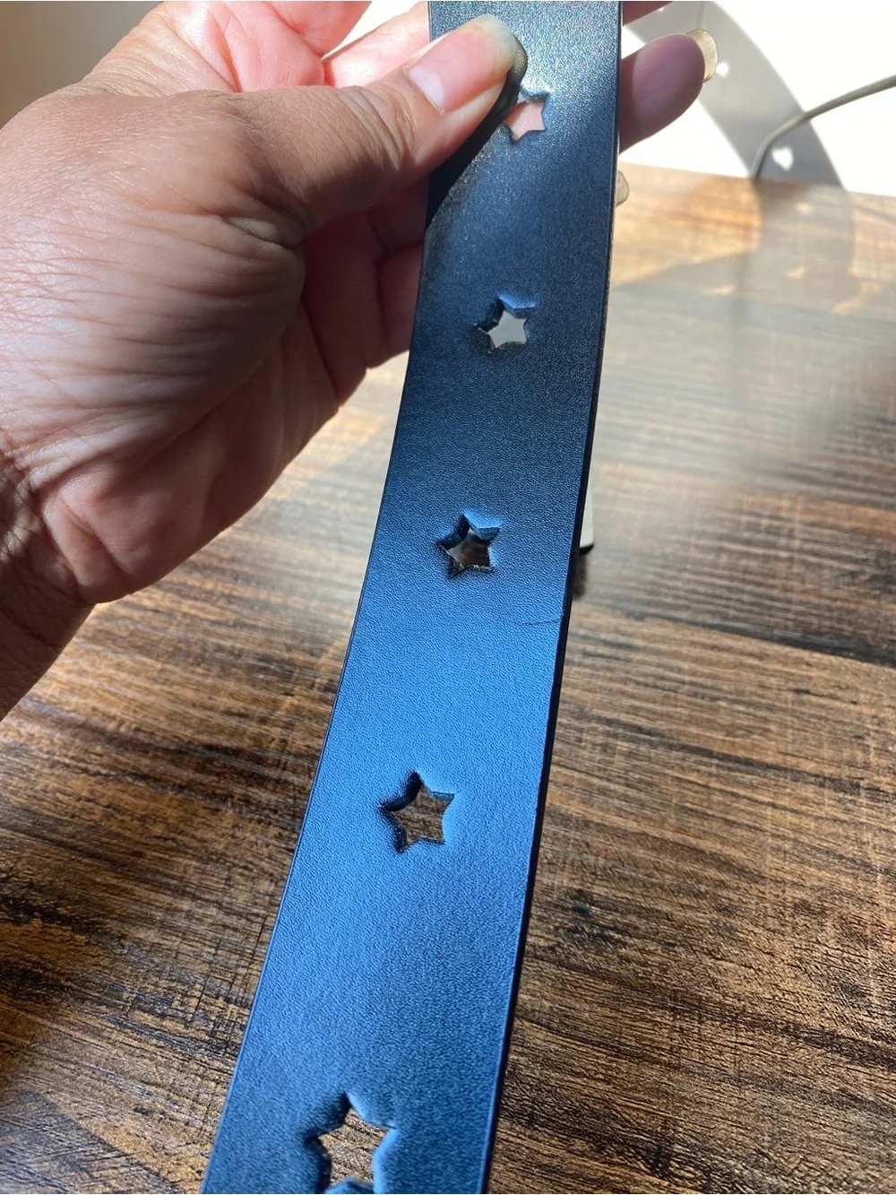 l.e.i. Leather Star Design Belt, 30”